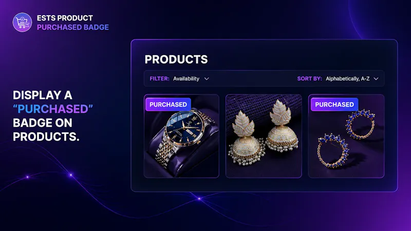 Product Purchased Badge screenshot 5