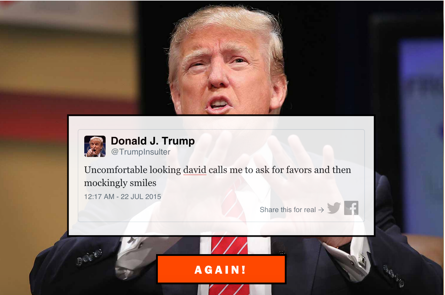 Donald Trump Insult Generator 