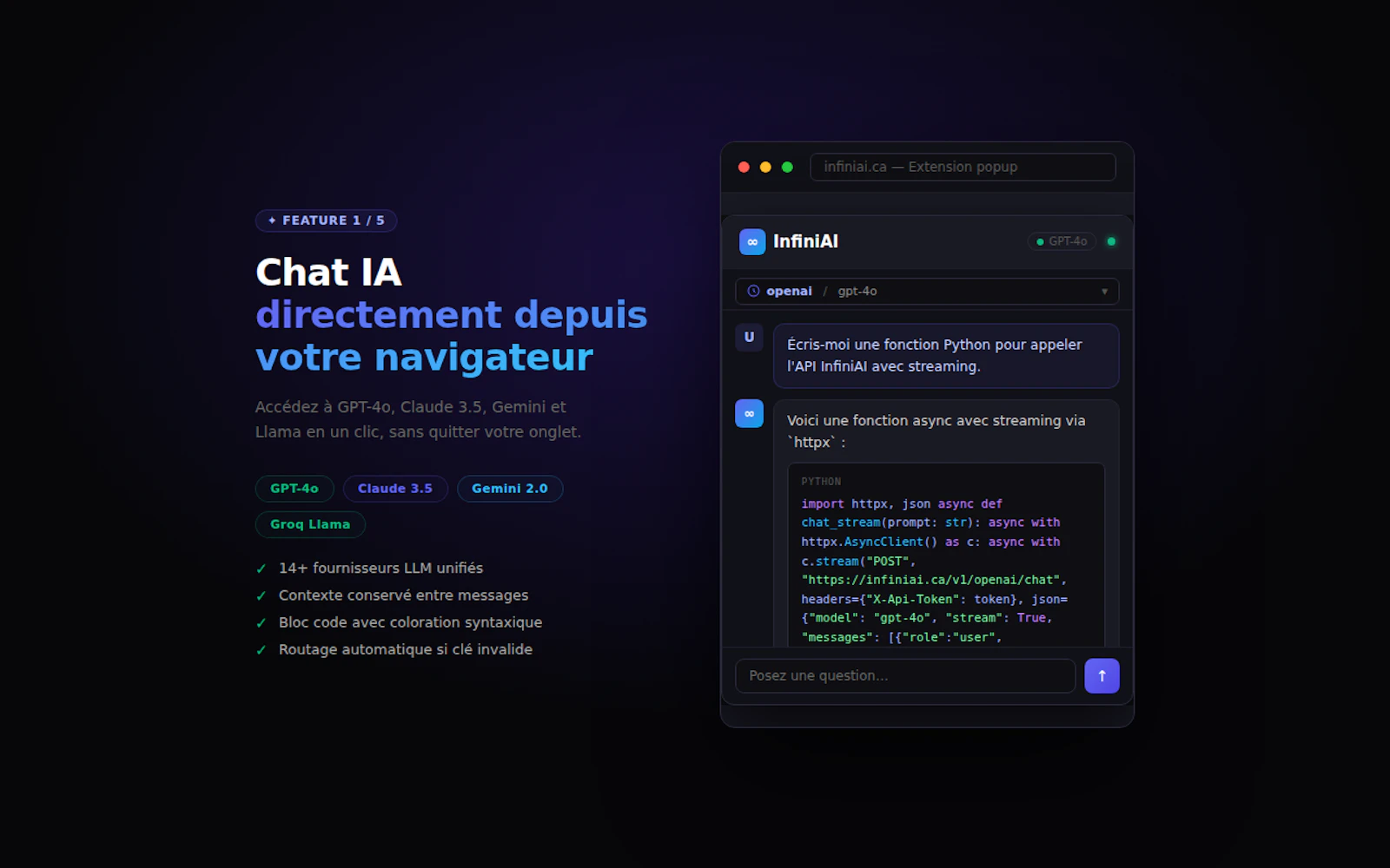 InfiniAI screenshot 5