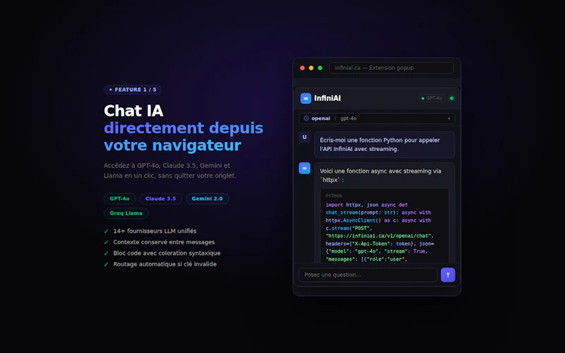InfiniAI screenshot 5