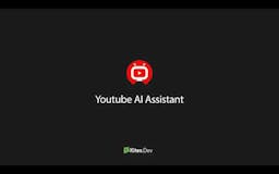 Youtube AI Assistant media 1