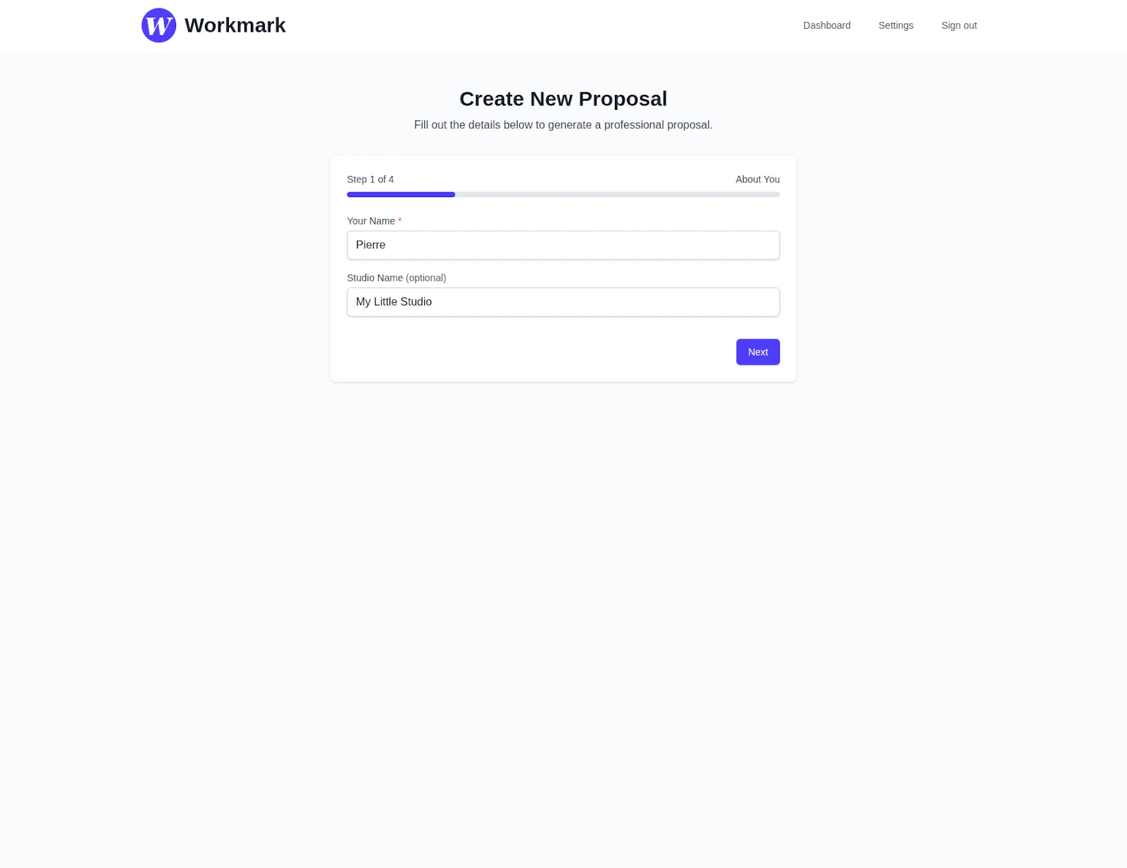Workmark screenshot 4
