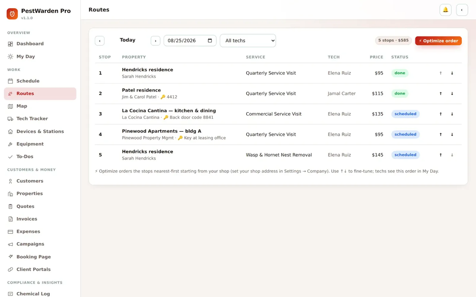 PestWarden Pro screenshot 4