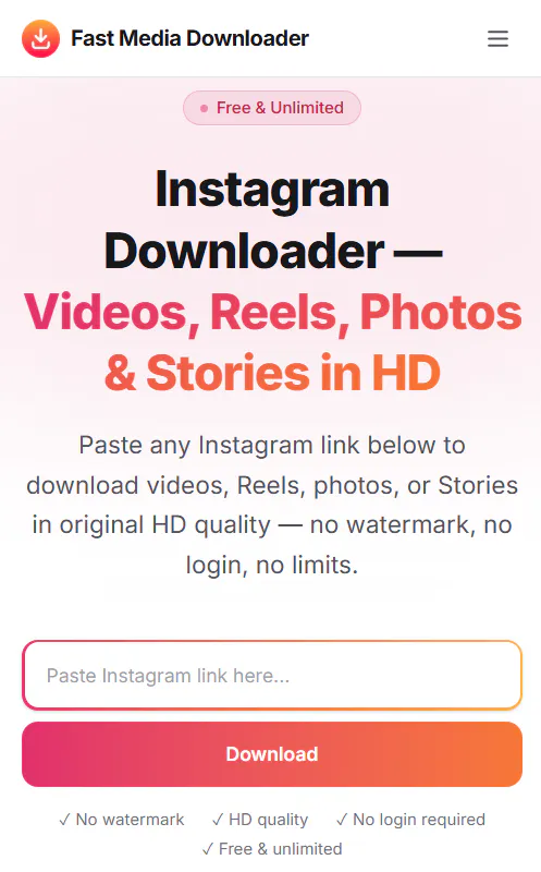 Fast Media Downloader gallery image
