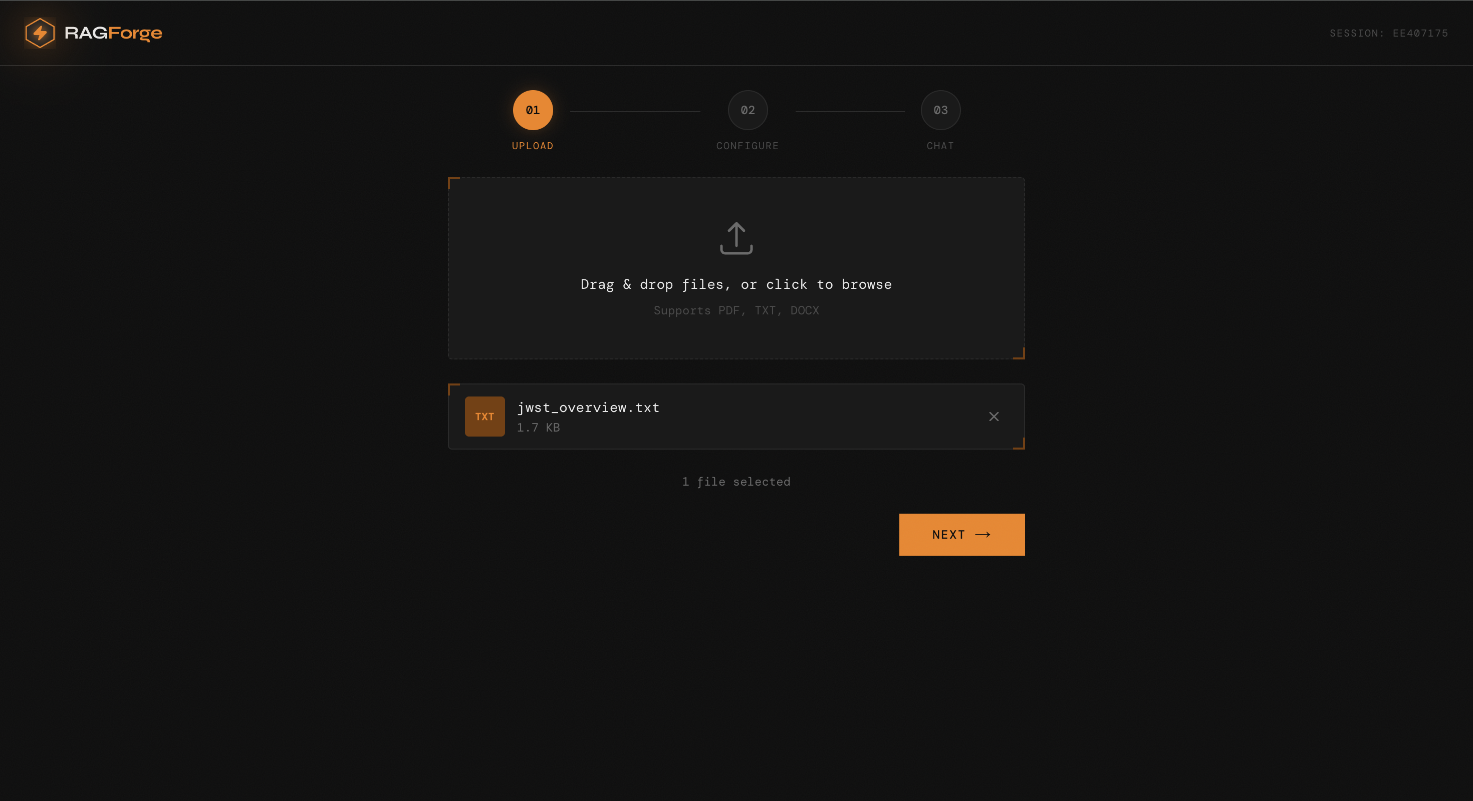 RAGForge gallery image
