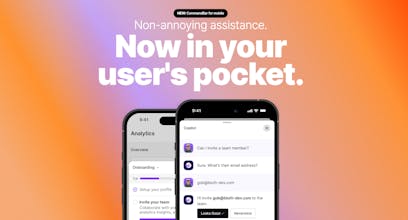 앱 내 컨텐츠 액세스 - 간결한 인터페이스를 갖춘 스마트폰 화면의 스냅샷으로, 도움이 되는 앱 내 컨텐츠에 쉽게 액세스할 수 있어 사용자가 원활한 경험을 할 수 있도록 보장합니다.