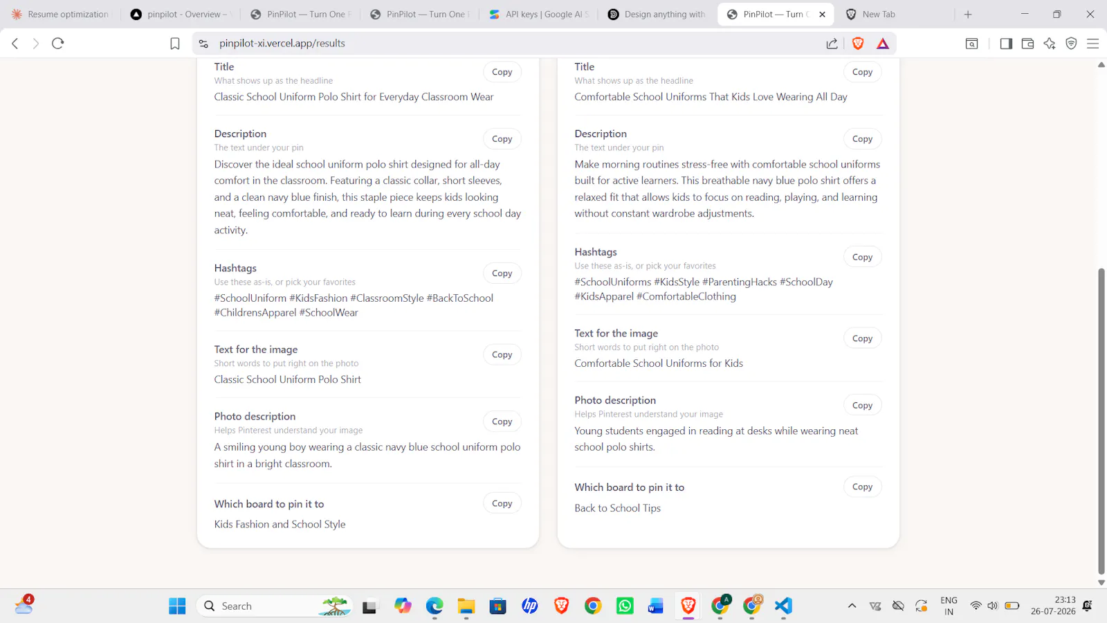 PinPilot -Pinterest-Ready SEO Content screenshot 4