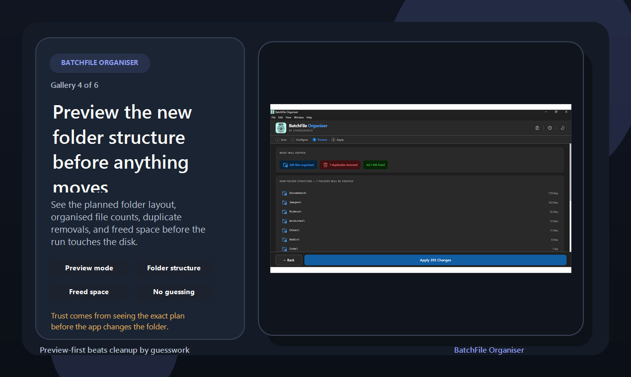 BatchFile Organiser gallery image