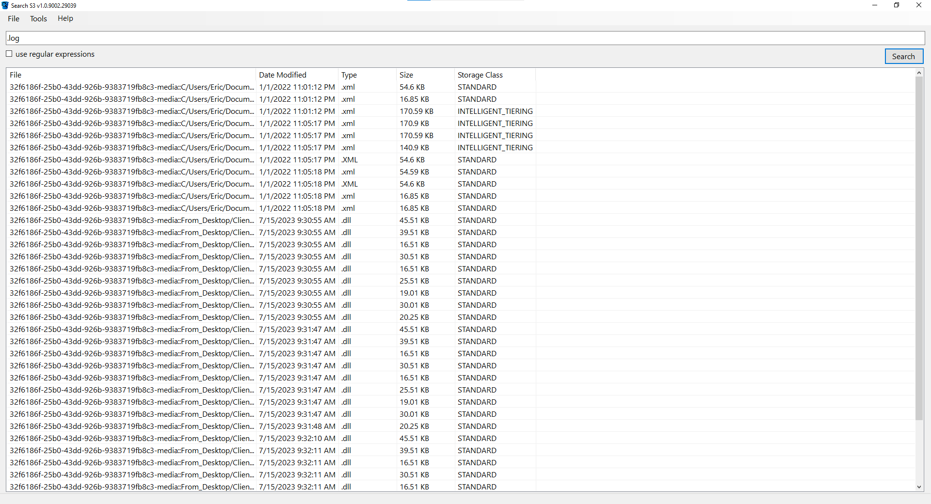 Buscas3 - Amazon S3 Search Client para Windows.S3 Bucket Explorer GUI. media 10