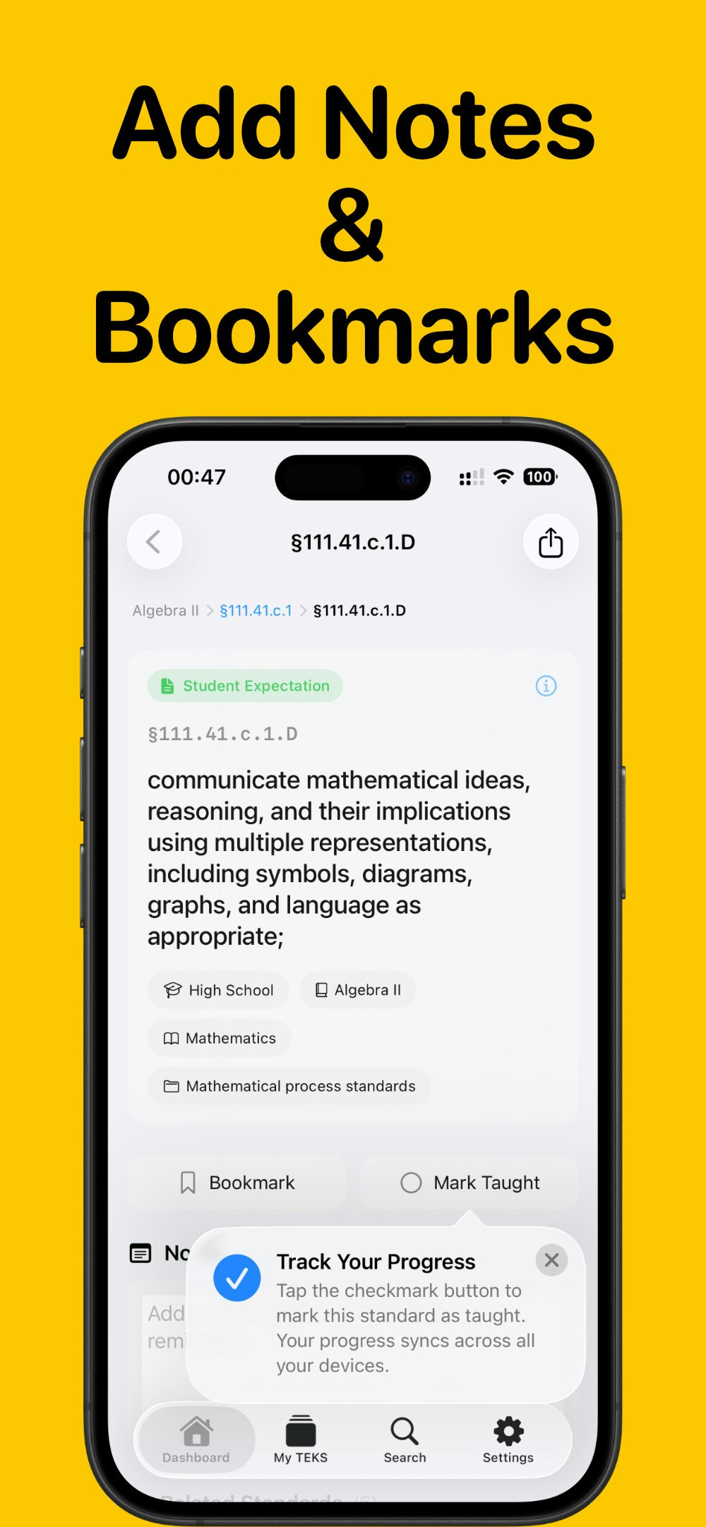 myTEKS gallery image