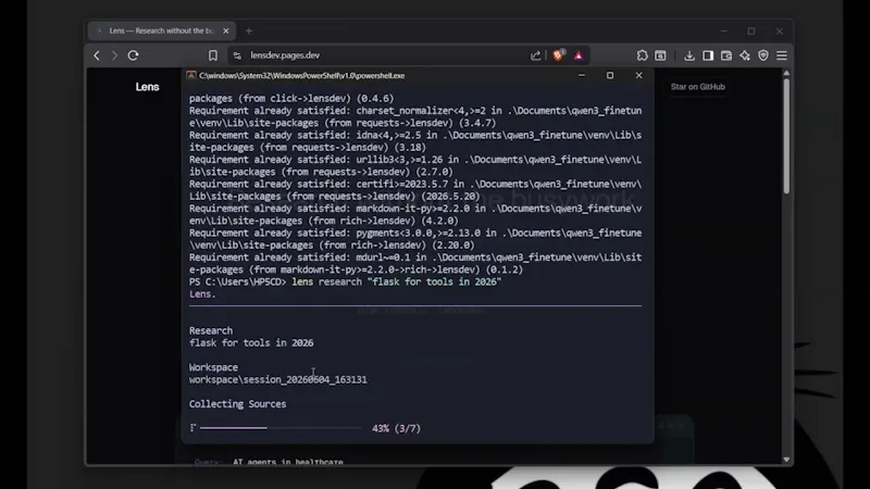 Lensdev screenshot 1 (video preview)