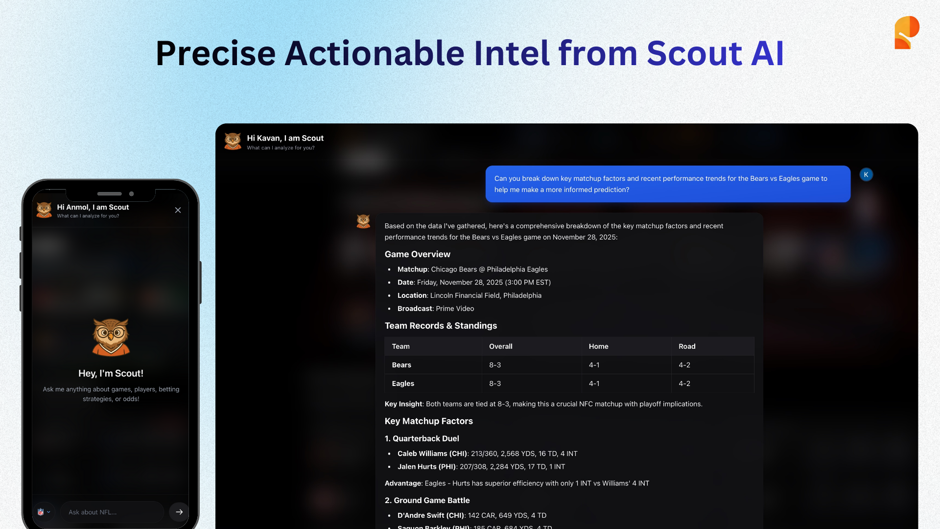 Parlay Research - Screenshot 2 showing product features and functionality