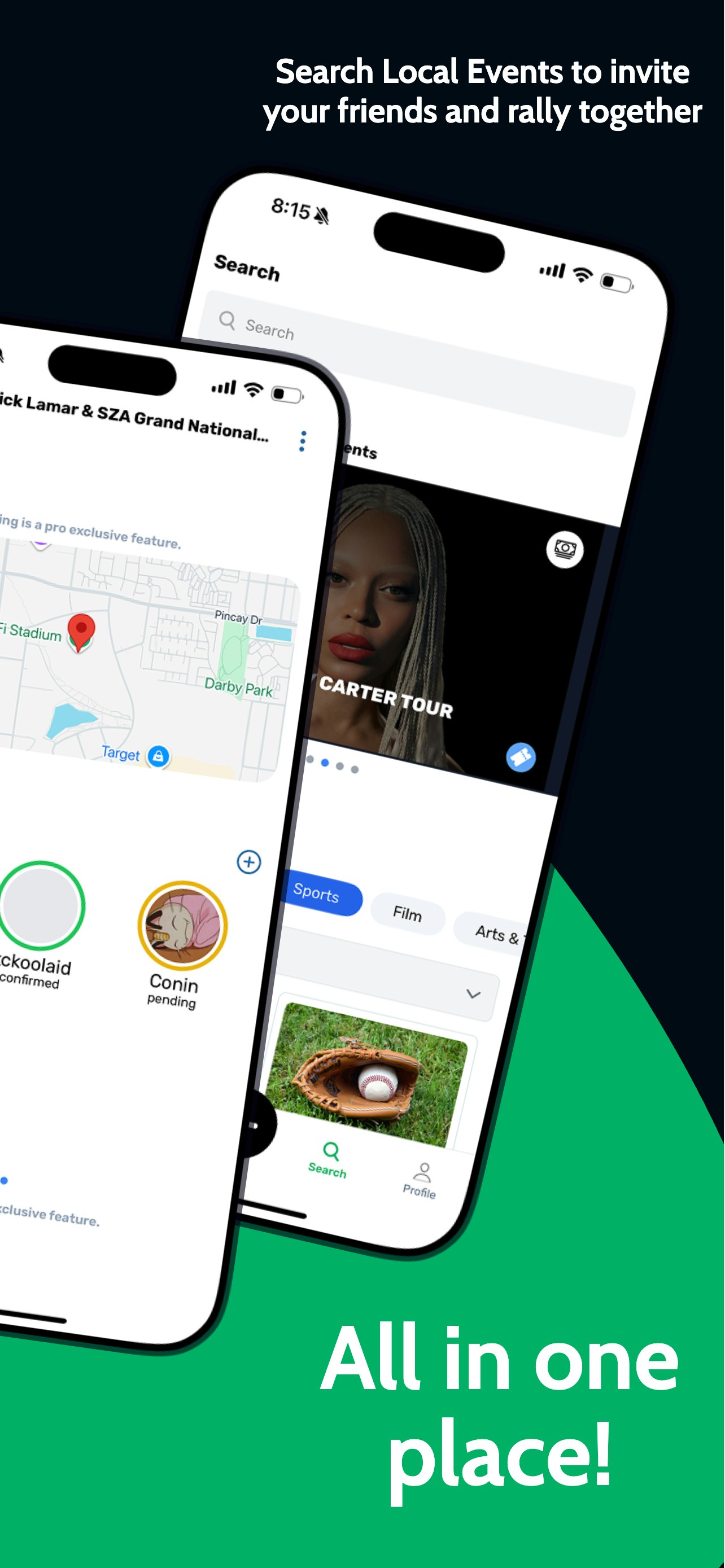Rally Base - Rally Together: invites, chat, location sharing, & more media 3