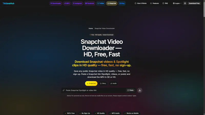 TikSaveHub.com screenshot 8