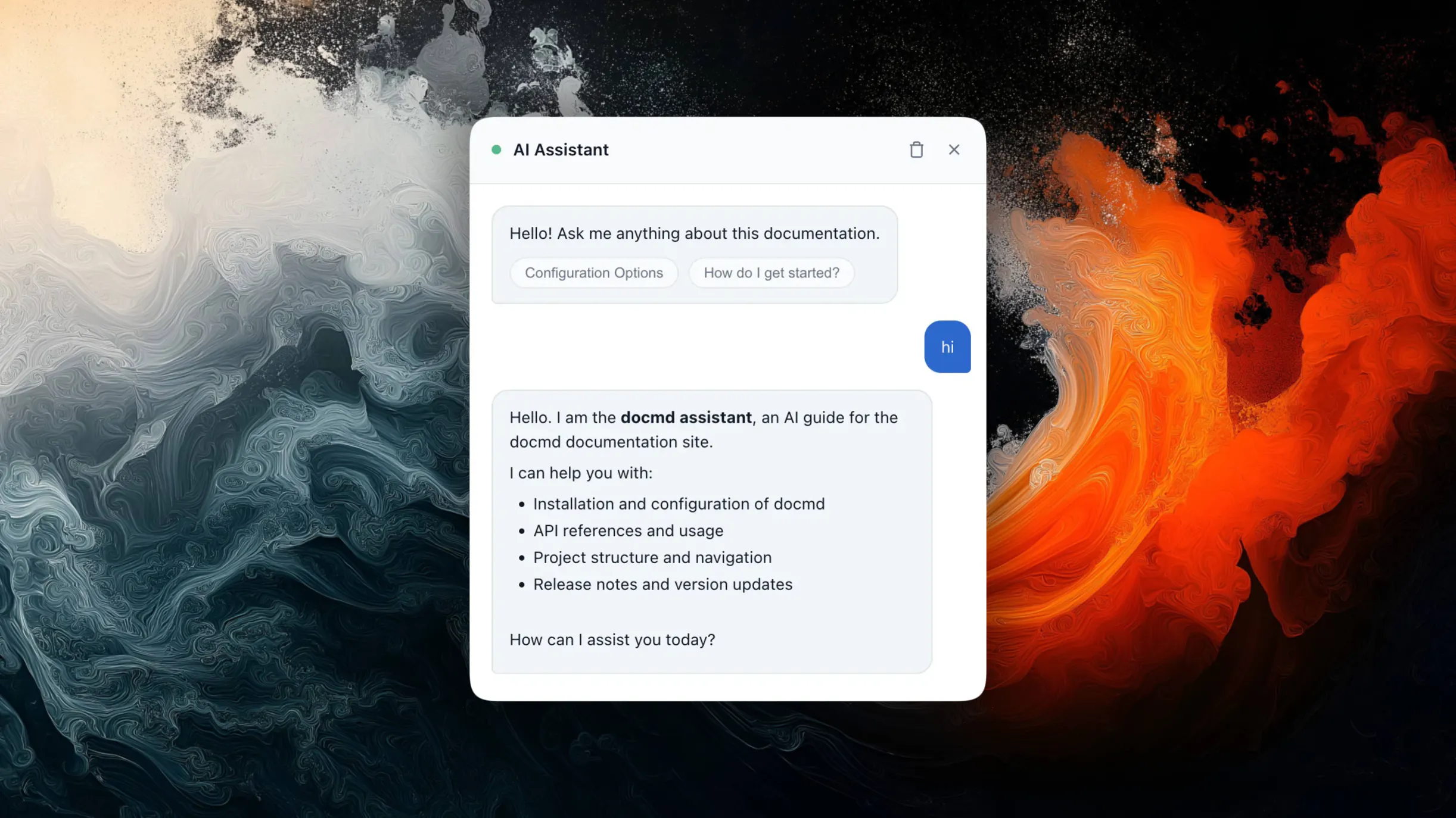 docmd Assistant screenshot 2