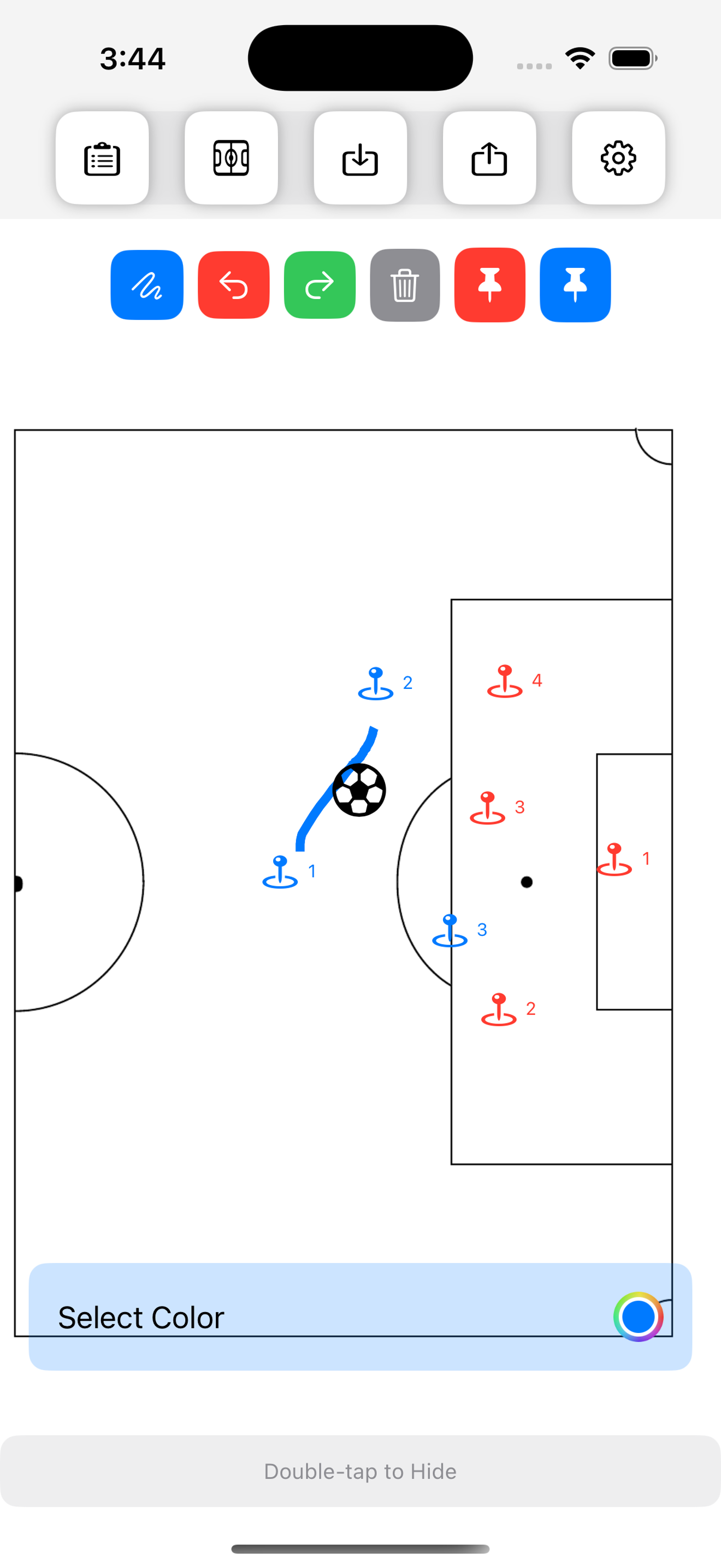 Strike Lite Soccer Coach - Tactical planning made easy for every coach media 3