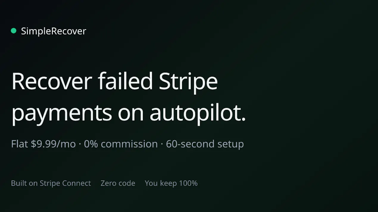 SimpleRecover product