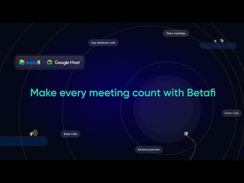 startuptile Betafi-Quickly capture and share key takeaways from any meeting