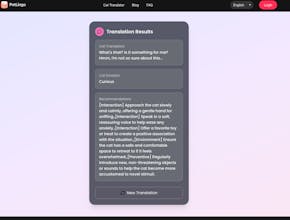 Cat Translator gallery image