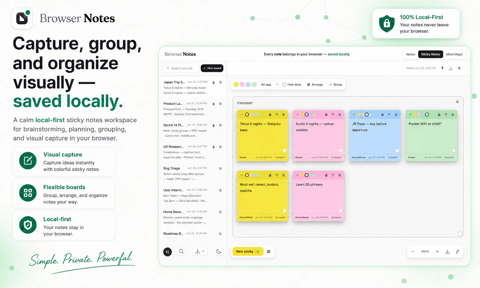 Browser Notes gallery image