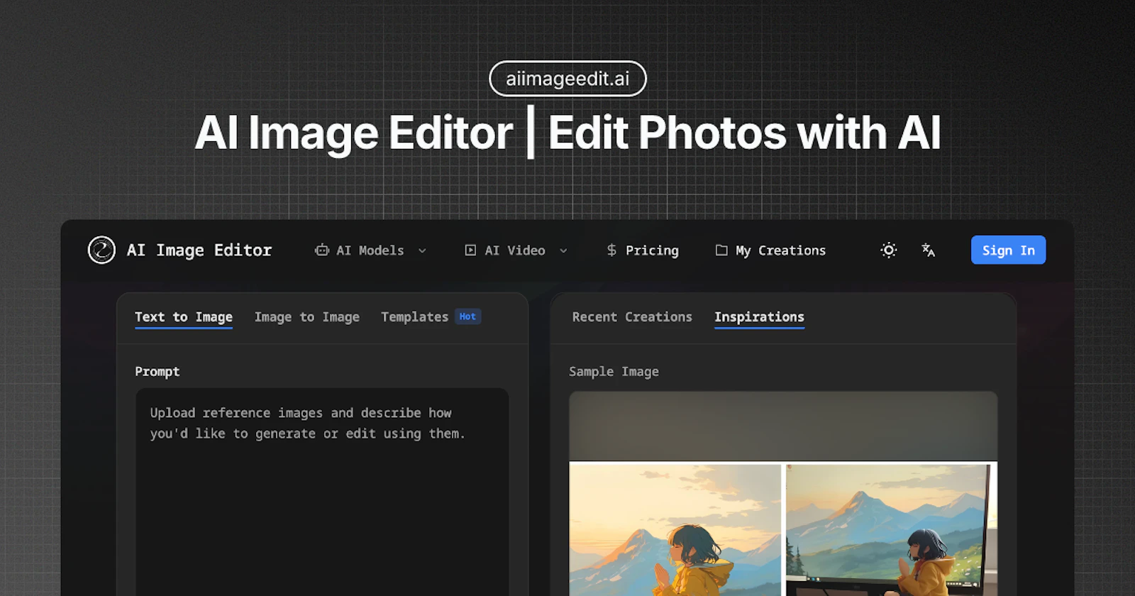 AI Image Editor screenshot 1