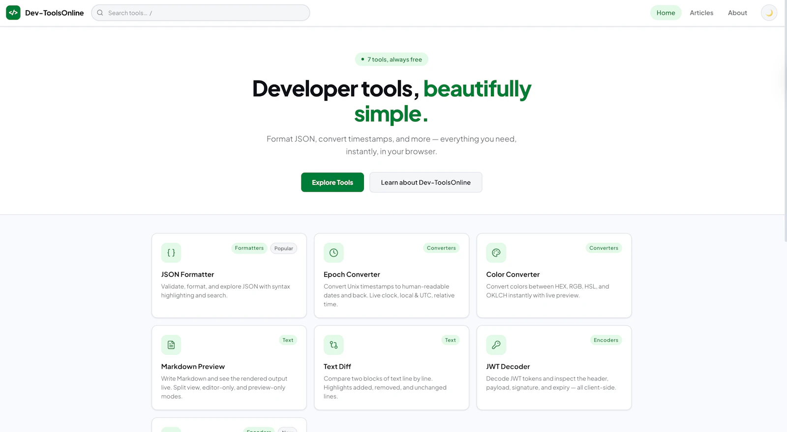 Better JSON Formatter screenshot 4
