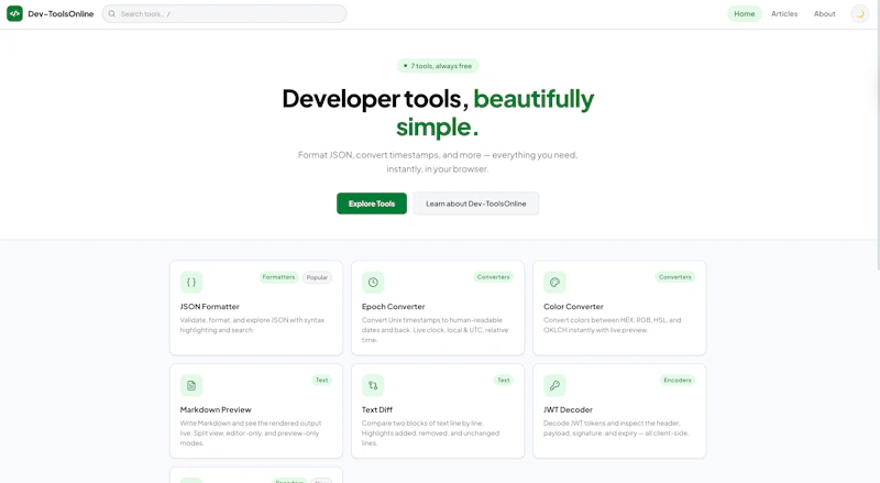 Better JSON Formatter screenshot 4
