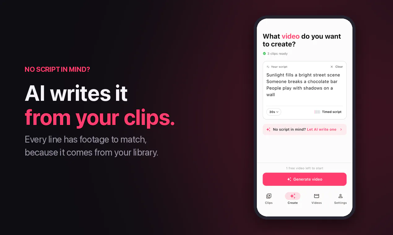 RawCut: AI Video Editor gallery image