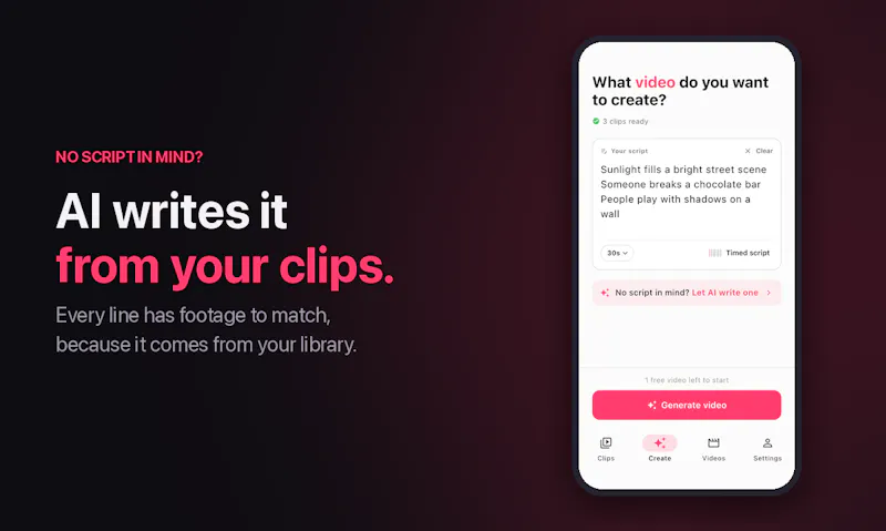 RawCut: AI Video Editor screenshot 4