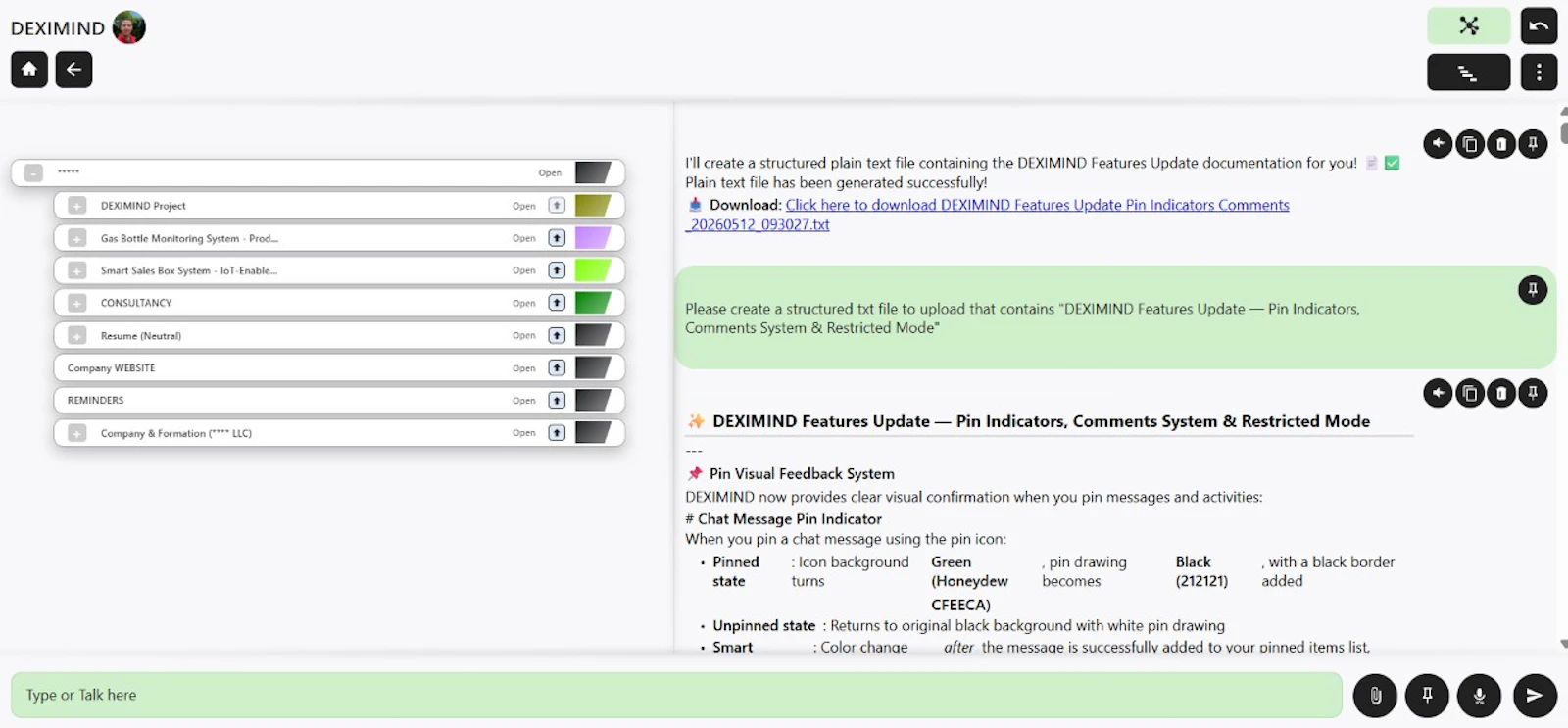 DEXIMIND 1.0 screenshot 3