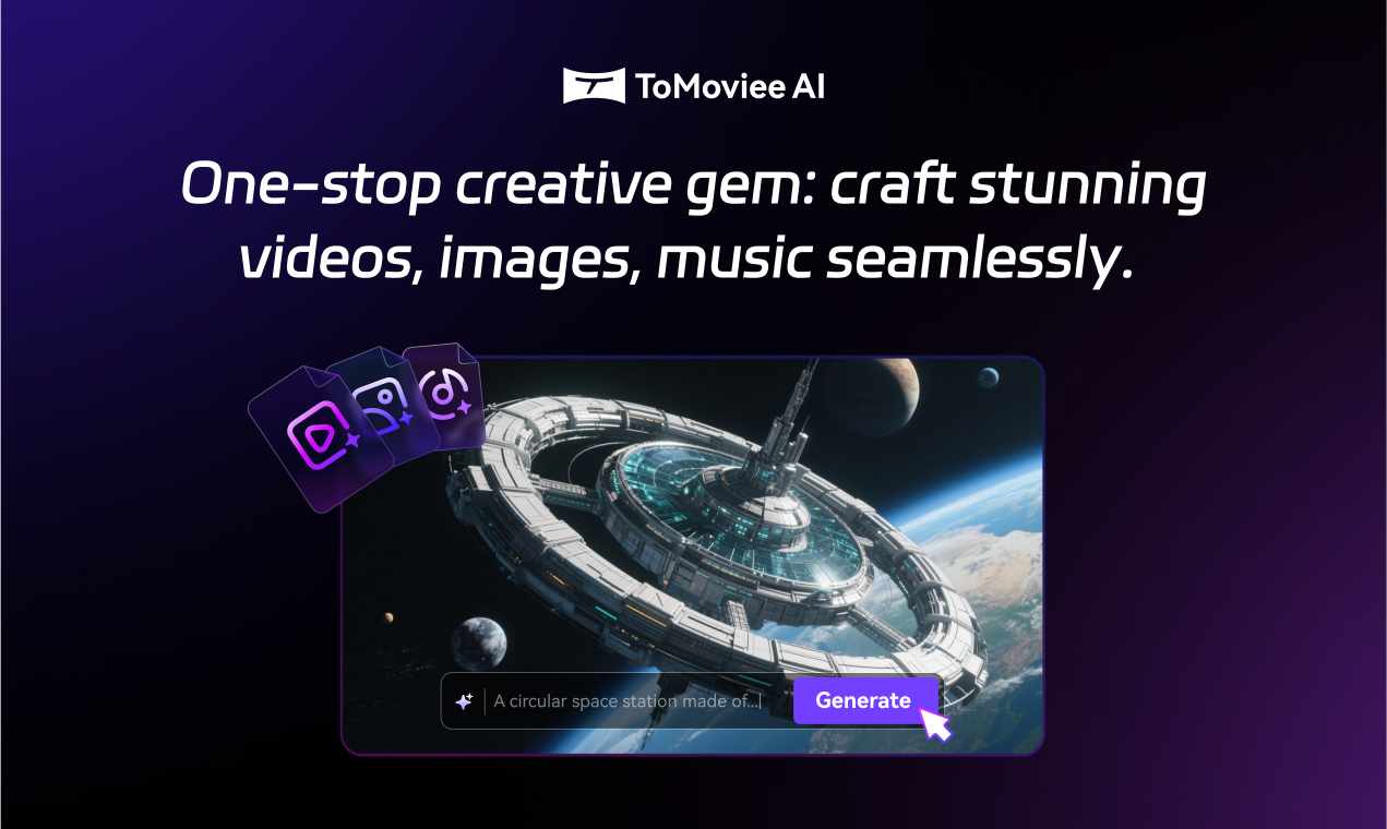 Tomovier - Alles-in-één AI Creative Suite voor video's, afbeeldingen en audio media 5