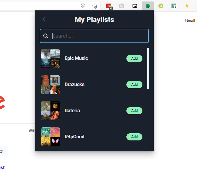 Add to Spotify gallery image