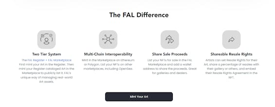 The Fine Art Ledger (FAL) gallery image