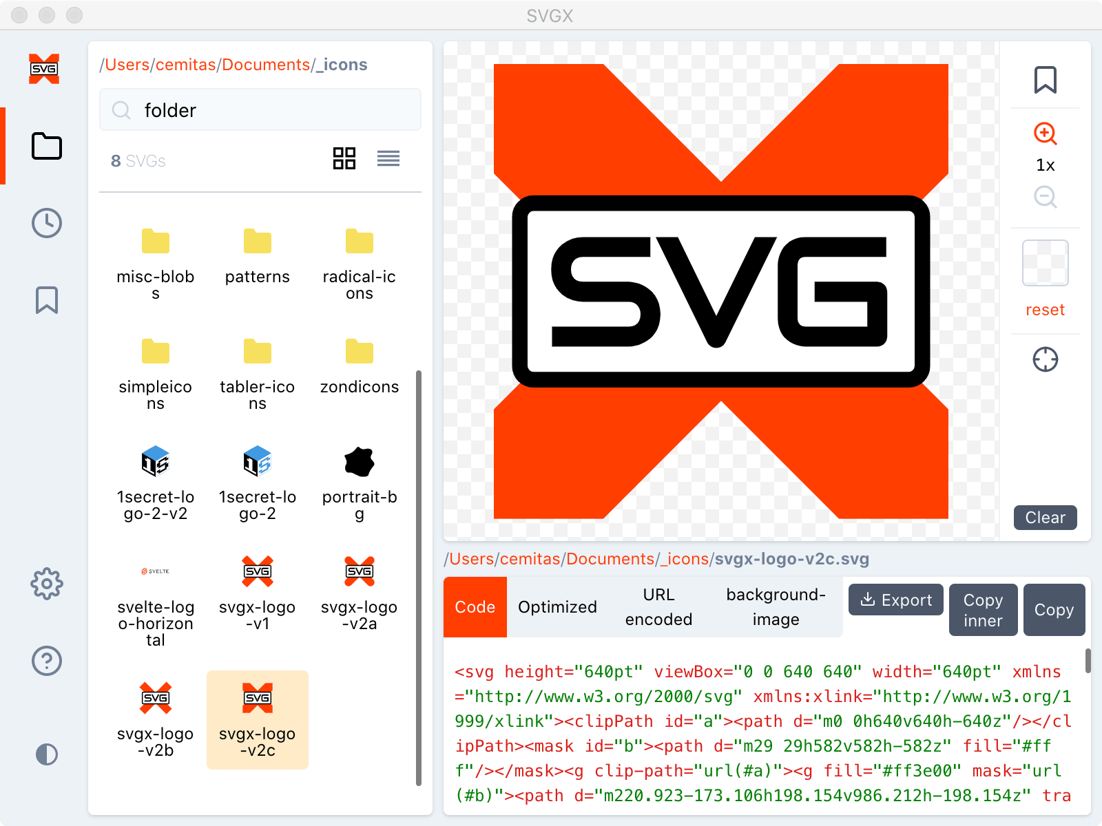 Download Svgx Desktop Svg Asset Manager For Designers And Developers Product Hunt