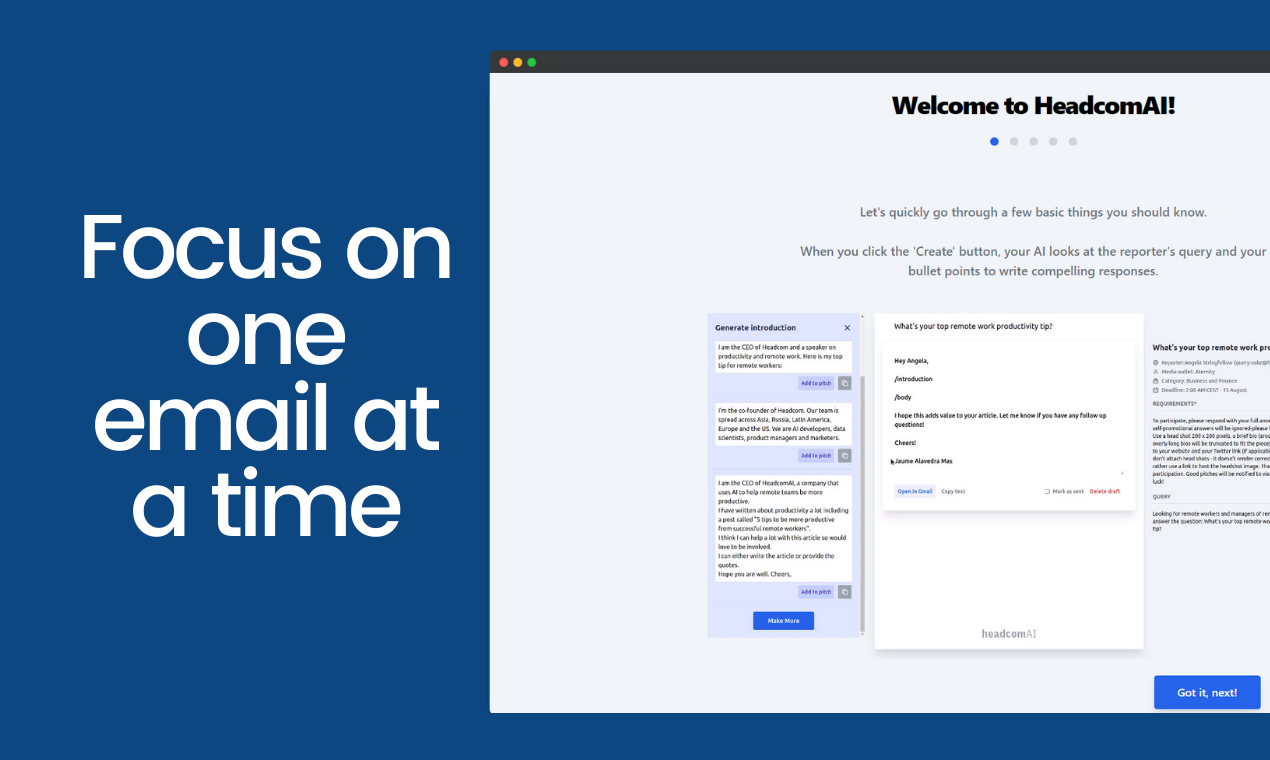 HeadcomAI gallery image
