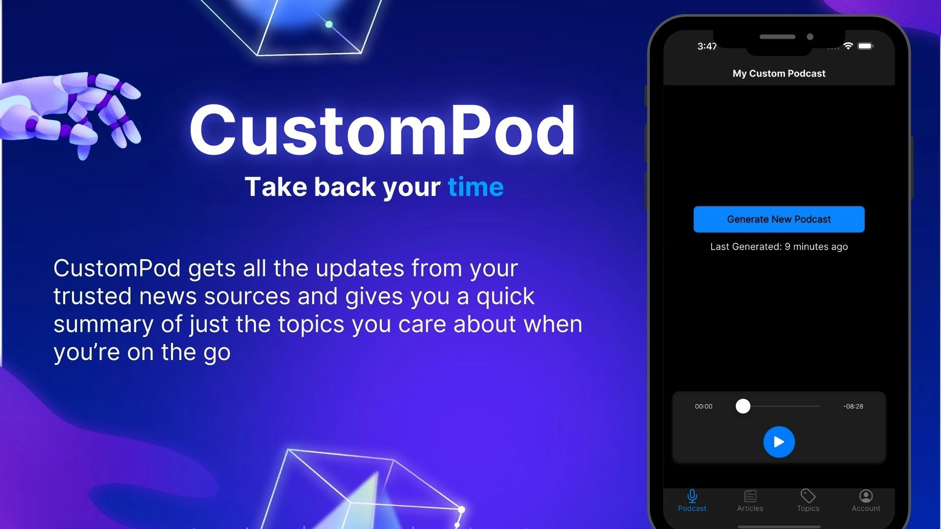 Mídia 1 de CustomPod