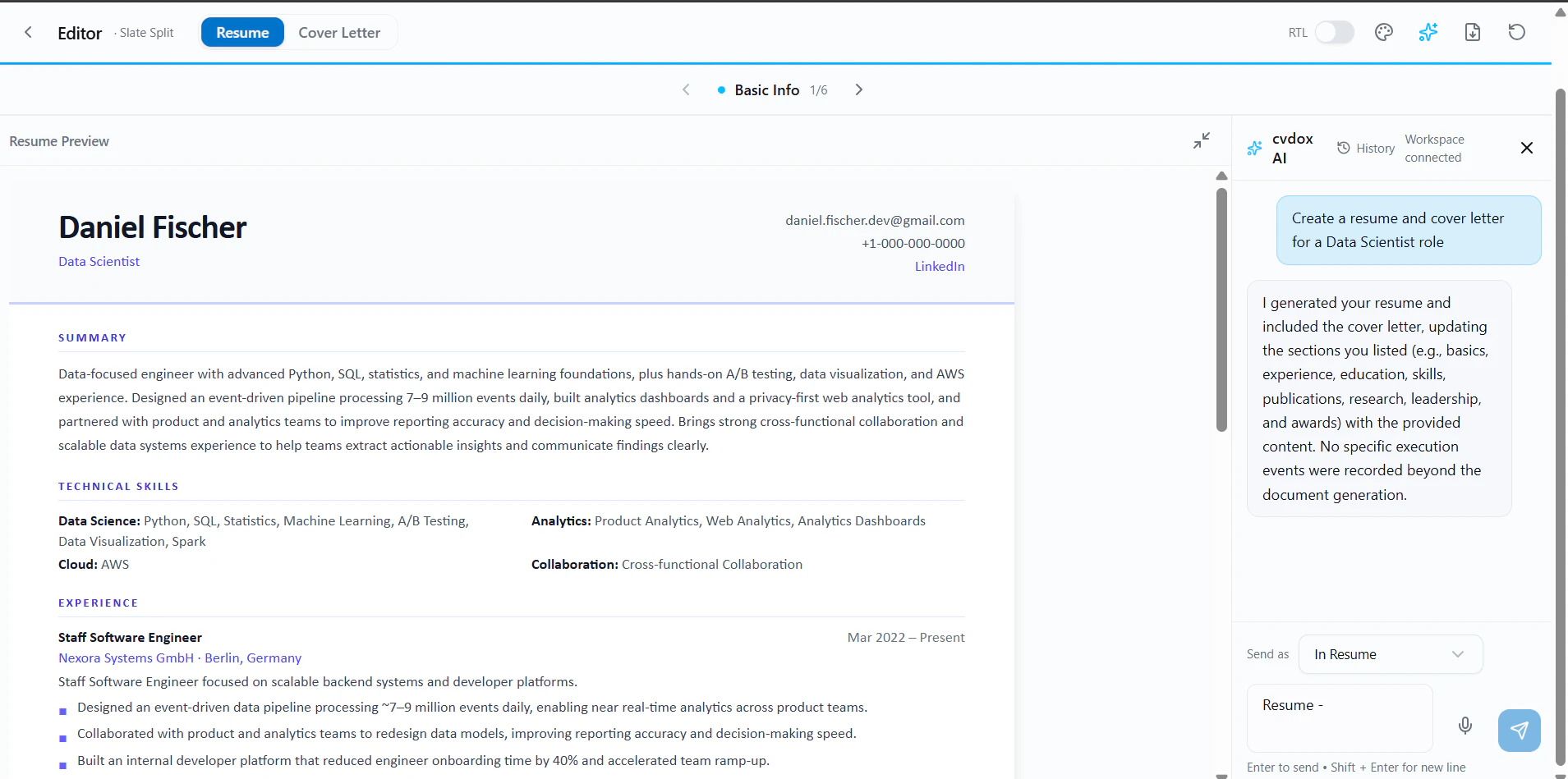 Cvdox screenshot 2