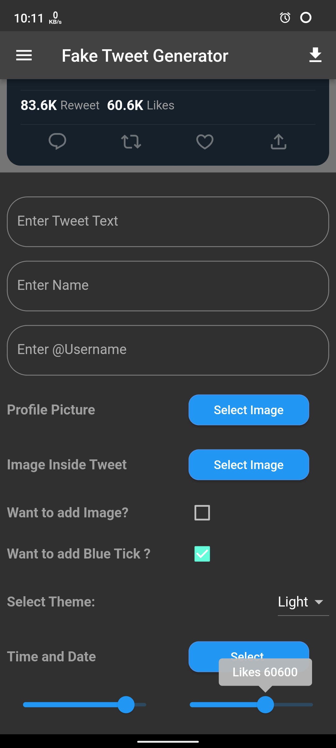 Fake Tweet Generator media 3