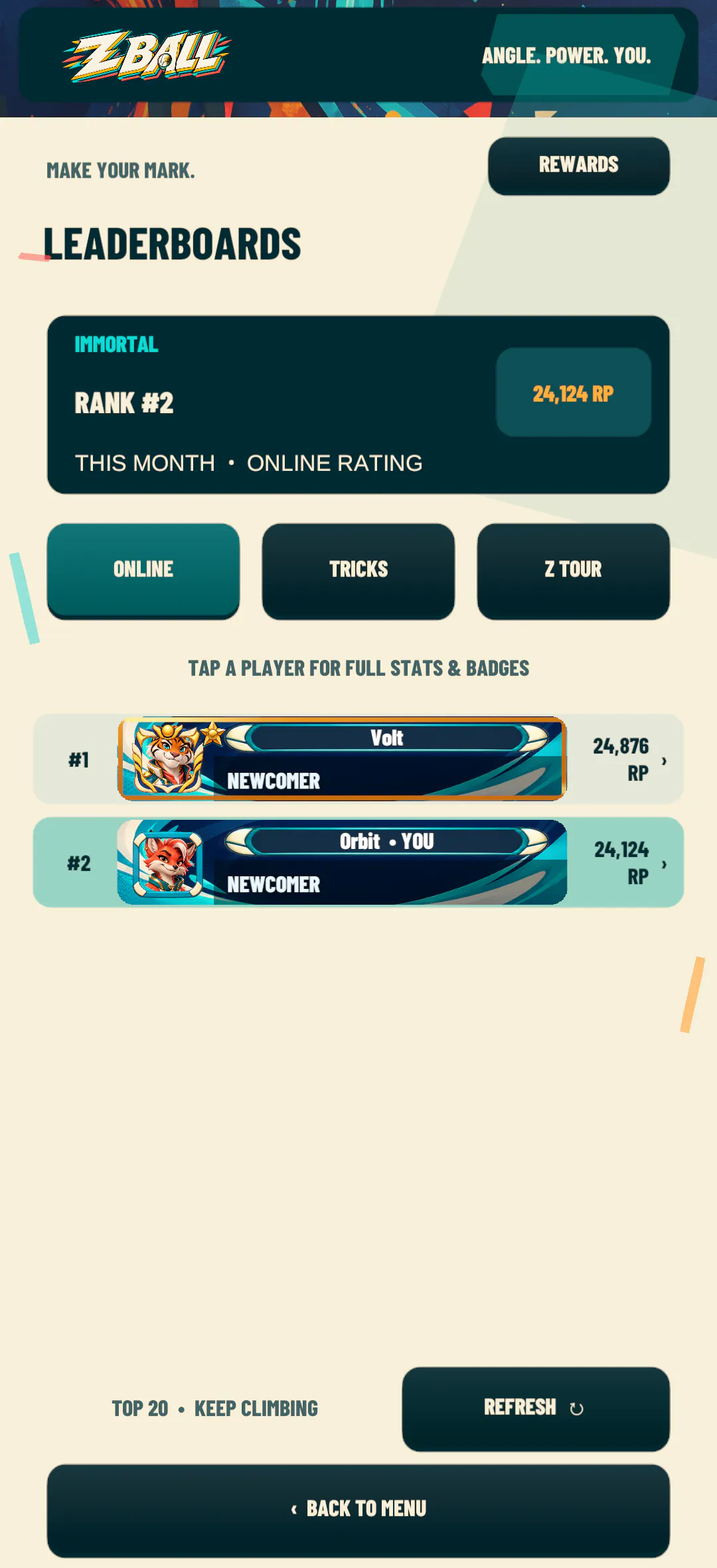 Z Ball: 1v1 Tilt Shot Arena gallery image