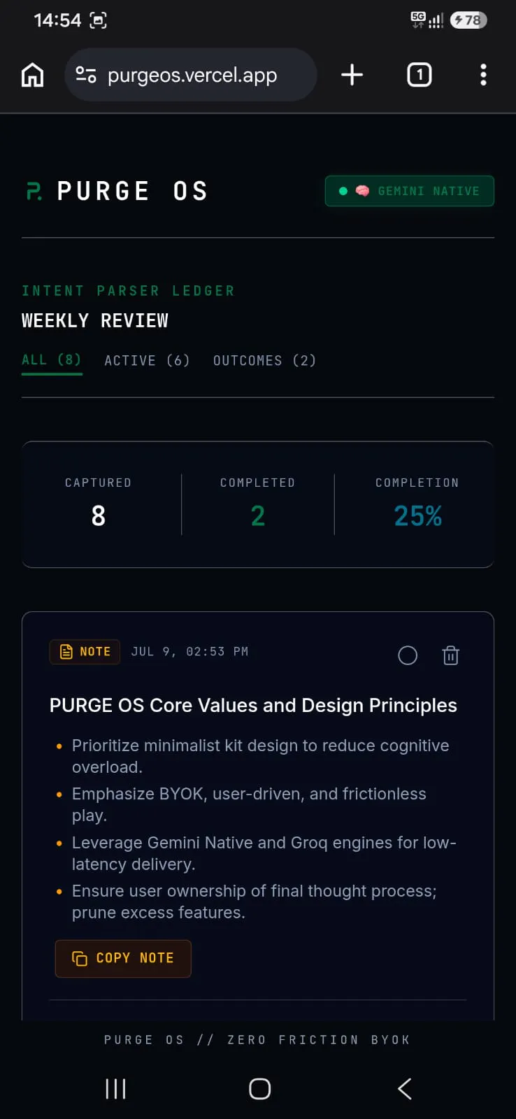 PURGE OS gallery image
