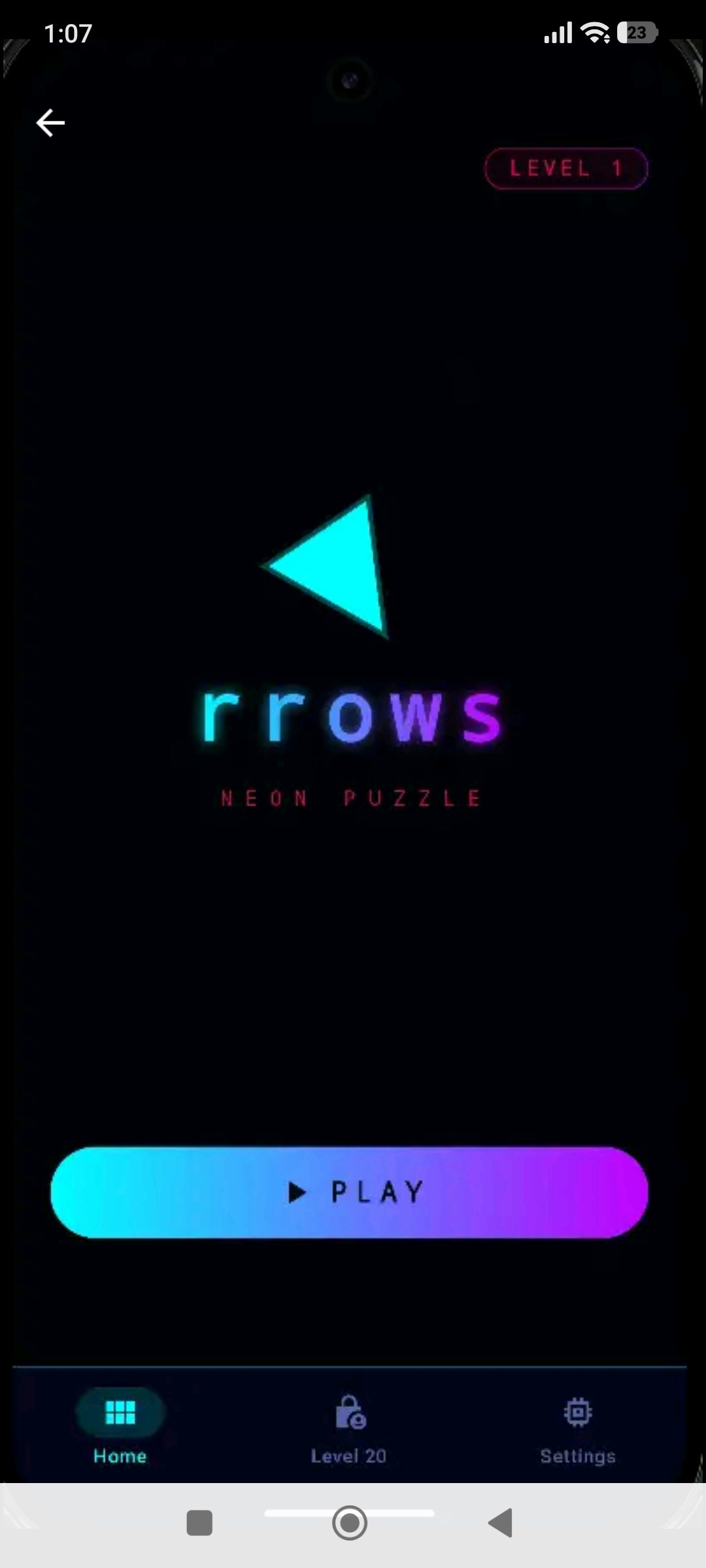 Arrows Neon Puzzle Game gallery image