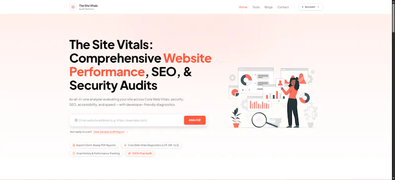 The Site Vitals screenshot 1