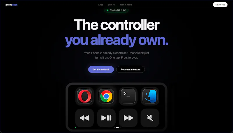 PhoneDeck screenshot 1