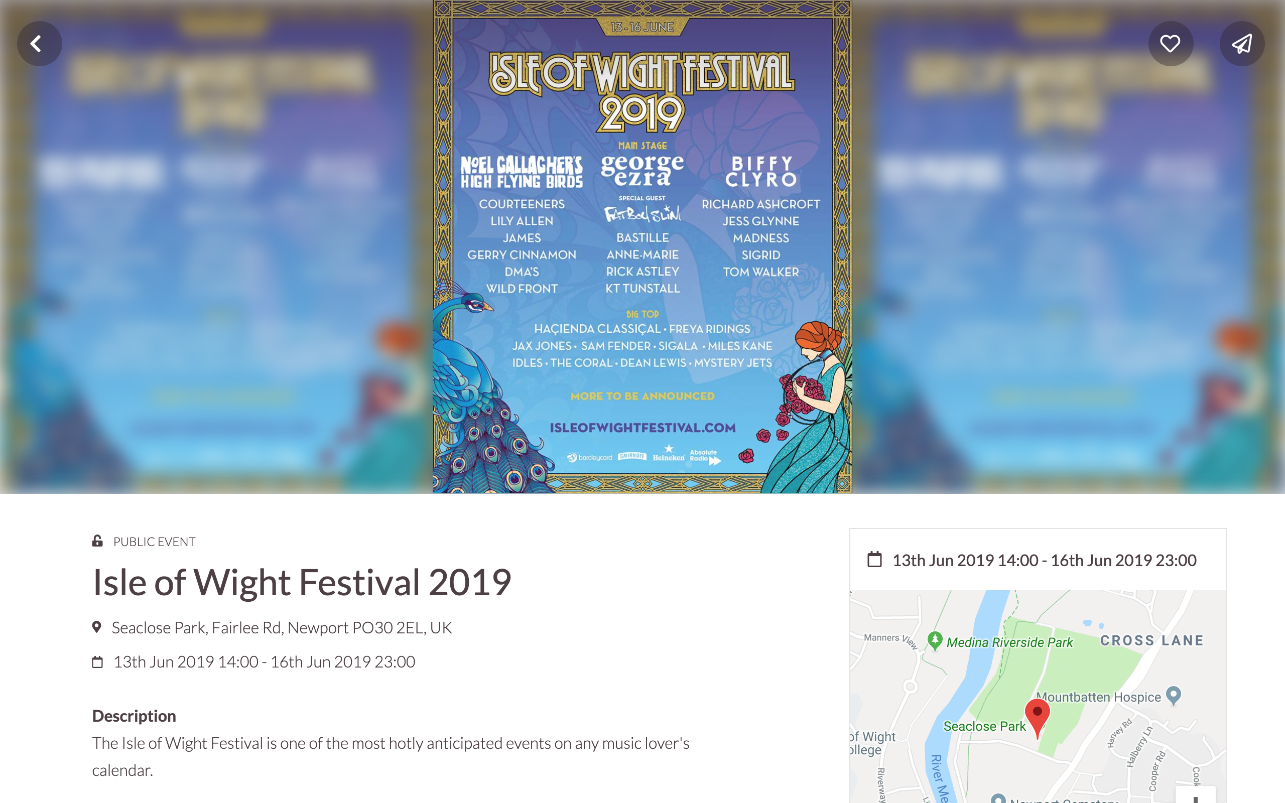 Events App gallery image