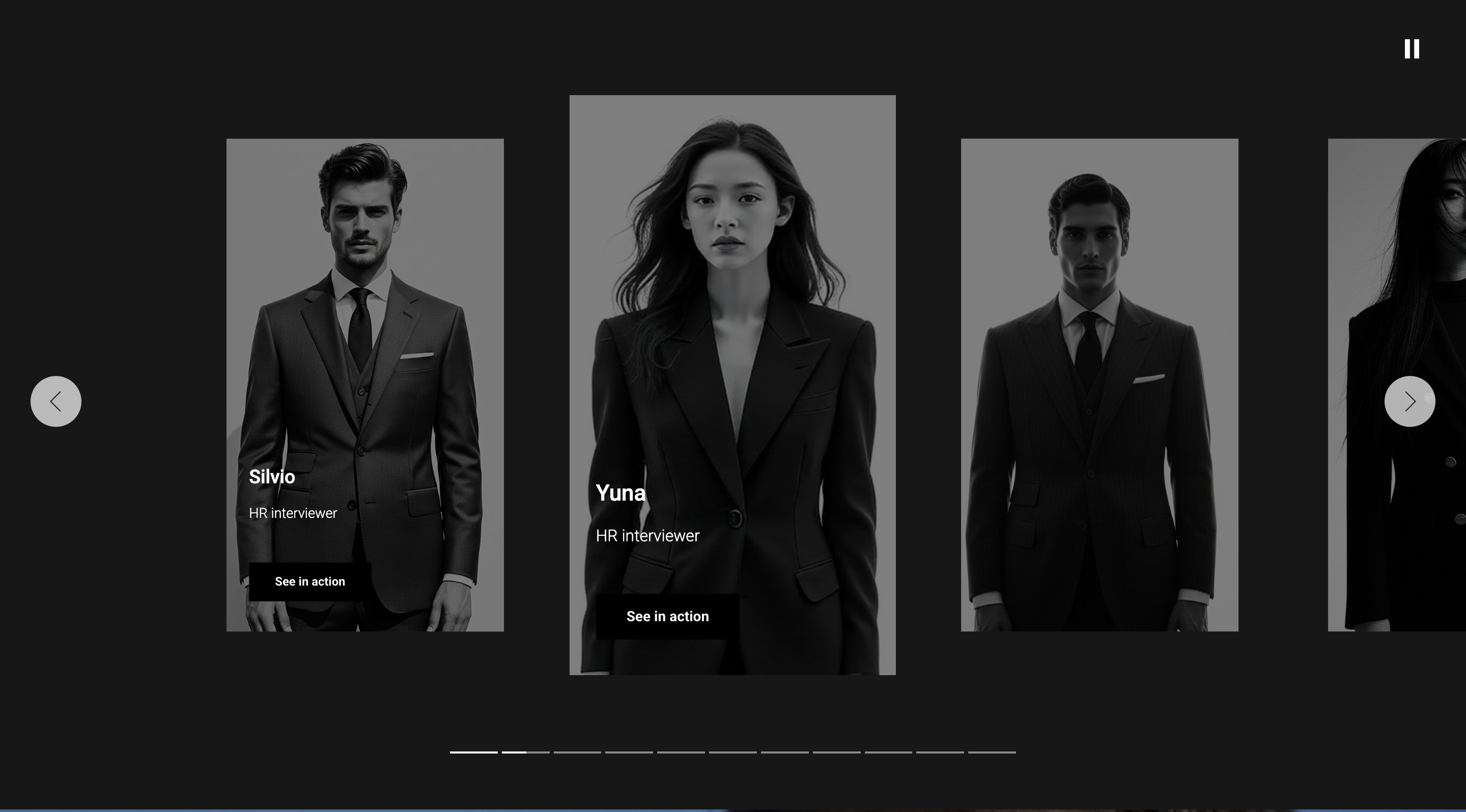 Self-learning digital employees - Main screenshot showing features and interface