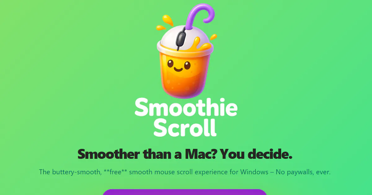 Smoothie Scroll