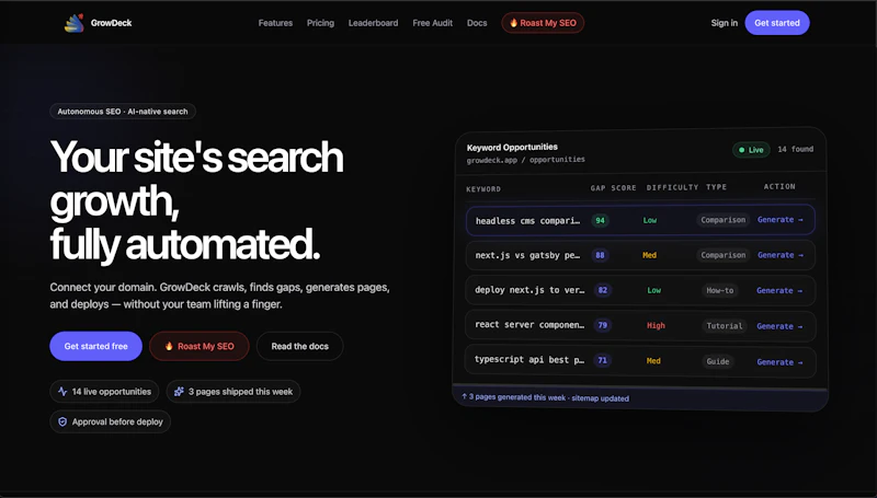 GrowDeck screenshot 3