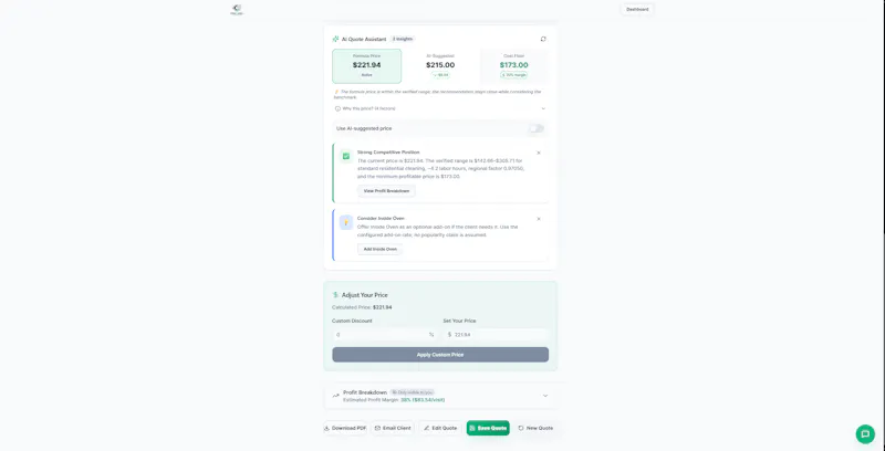 CleanQuote.ai screenshot 10