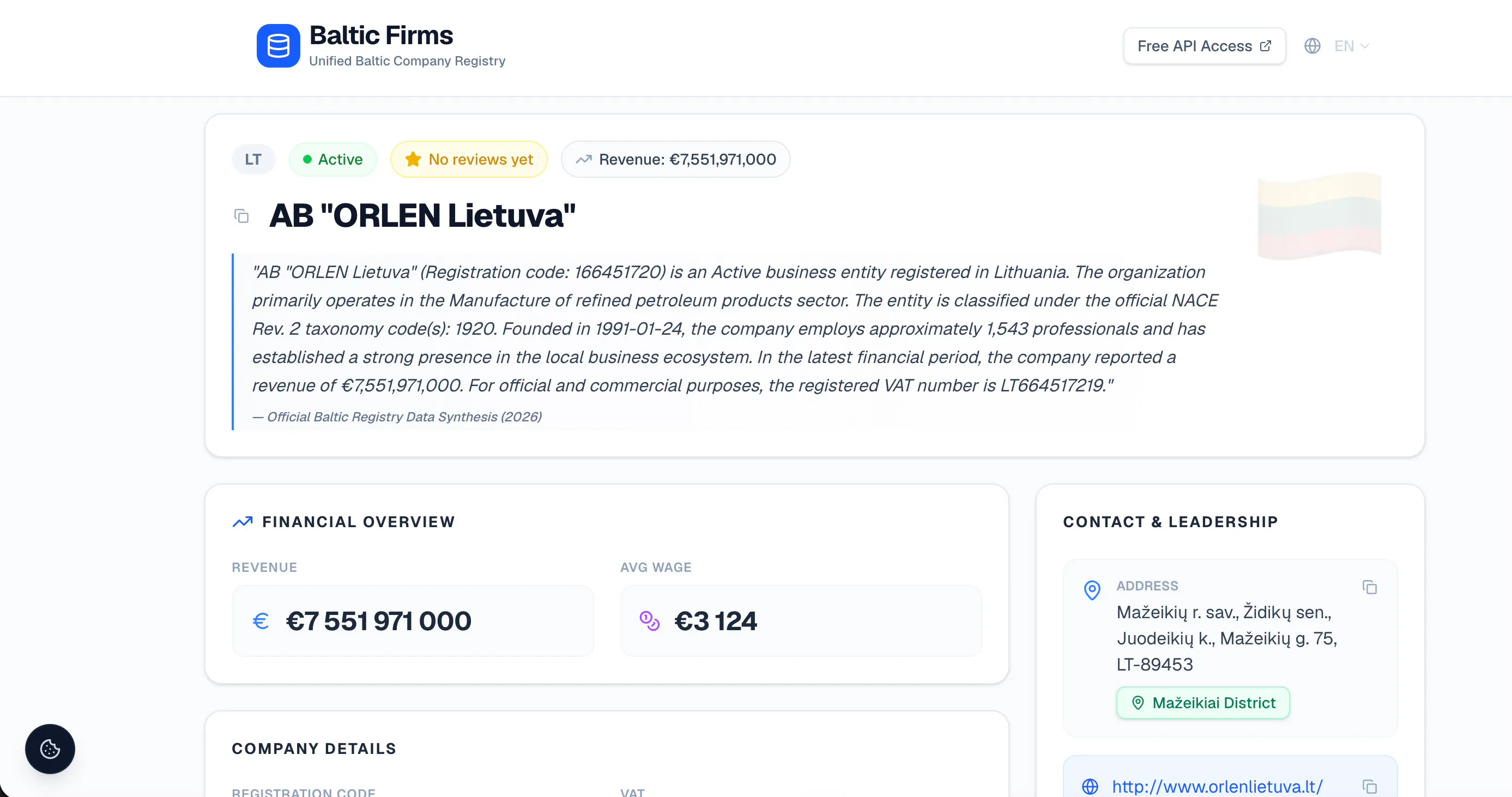 Baltic Firms gallery image