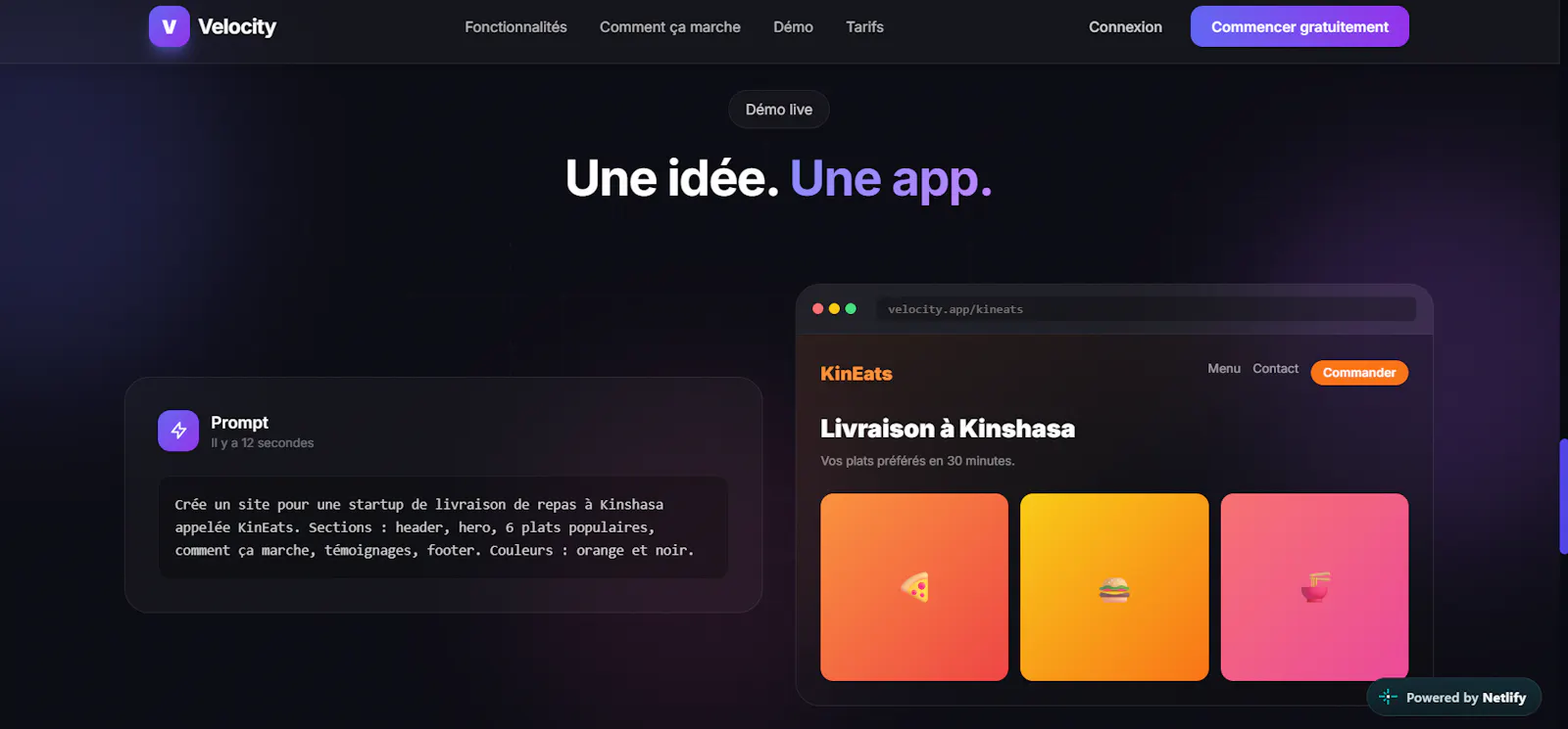 Velocity — Créez  Web & Mobile avec l'IA screenshot 25